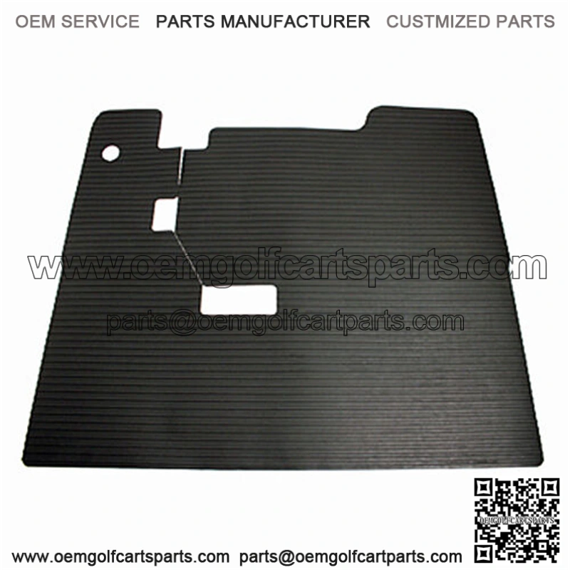 EZGO Golf Cart Black Wide Ribbed Floor Shield TXT 2001.5-2013 Gas and Electric