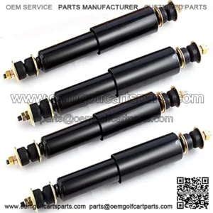 EZGO TXT Front and Rear Shock Absorbers Kits for 1994-Up Golf Cart OEM# 76418-01 - 4 Pieces