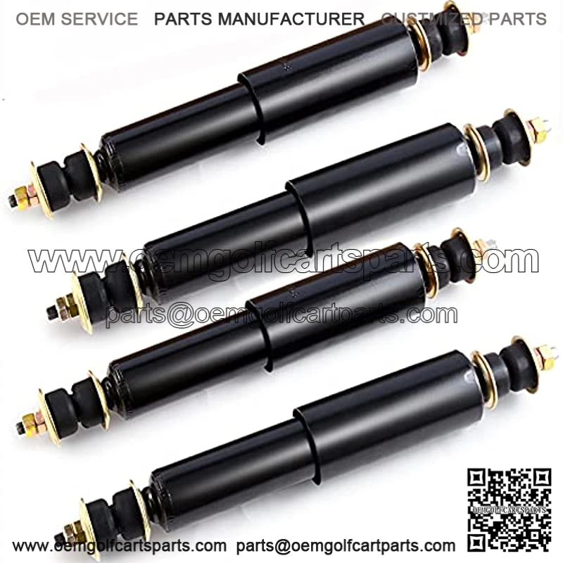 EZGO TXT Front and Rear Shock Absorbers Kits for 1994-Up Golf Cart OEM# 76418-01 - 4 Pieces