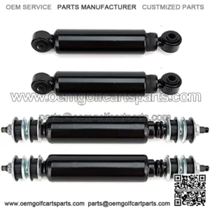 Club Car 2 Front and 2 Rear Shocks Absorbers for Golf Cart Club Car DS G&E 1988-up??Precedent G&E 2004-up??for 88-08 Electric 97-08 Gas Model??Replace 1014235,1014236,1010991,1015813,1013164??4pcs??