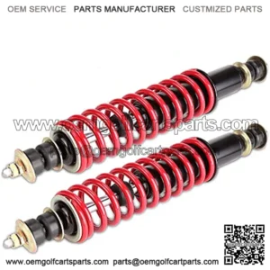 Golf Cart Coil Overload Shocks, Upgrade Front and Rear Heavy Duty Shock Absorber 2 PCS for E-Z-GO TXT Medalist 1994-up Gas or Electric Golf Cart 70928-G01 70630-G01 76418-G01