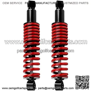 Yamaha Heavy Duty Rear Shock Absorber with Spring for G29 Drive, G22, G20, G19, G16 and G14 Gas and Electric Golf Cart OEM JN4-F2210-00,JN3-F2210-00,Extended Length 14"