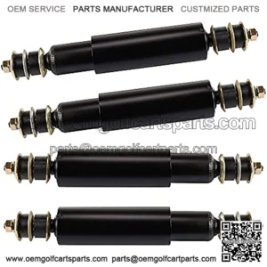 EZGO TXT Shock Absorbers Front and Rear 2 Pairs For 1994-Up Gas & Electric Golf Cart, Replaces OEM Part number # 76418-01, Nivel Part # 5006