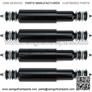 EZGO 2 Front and 2 Rear Shocks Absorbers for Golf Cart 1994-up EZGO TXT Marathon??Medalist Replace 70928-G01, 76418-01??4pcs??