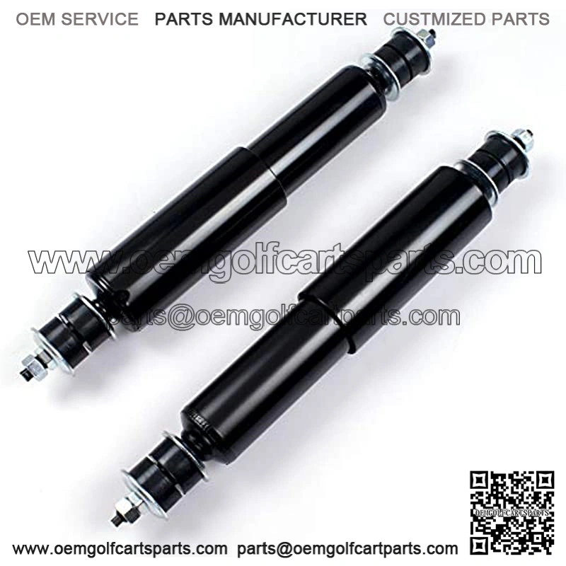 Golf Cart Front Rear Shock Absorbers Fits EZGO TXT Gas & Electric 1994-Up 76418G01 70324-G01 (2 Pack)