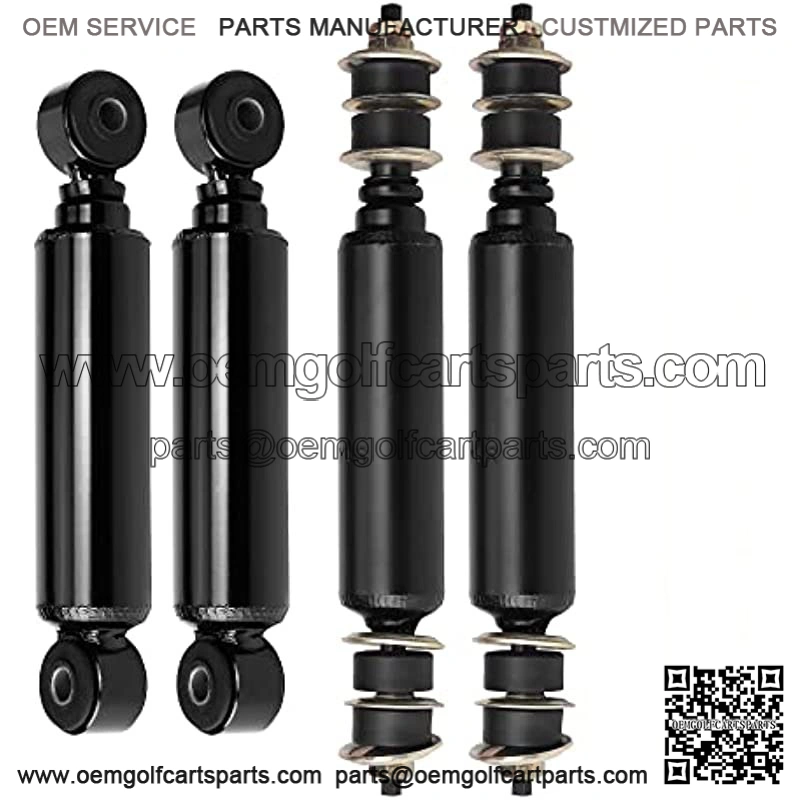 Golf Cart Front Rear Shock Absorber Set Heavy Duty shock Absorber Fits Club Car DS 1988-up, Precedent 2004-up Gas or Electric, Replaces OEM# 1014235 1015813 1010991 1012183 1014236 1013164