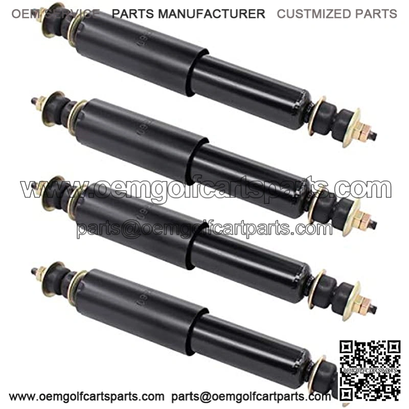 Pack of 4 Front and Rear Shock Absorber Set 76418-01 for EZGO TXT Golf Cart Gas Electric 1994+