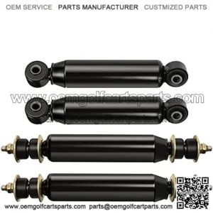 Club Car DS Shocks Front and Rear Shock Absorbers for Club Car DS G&E 1988-up,Precedent G&E 2004-up,for 88-08 Electric and 97-08 Gas Model, OEM # 1014235, 1014236 ??4pcs??