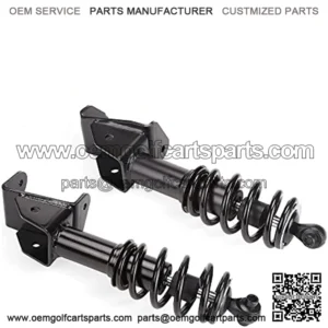 Front Shocks Absorbers Kit for Yamaha G29 Drive Golf Cart, Passenger and Driver Side, Replace OEM JW2-F3390-00-00 JW2-F3350-00