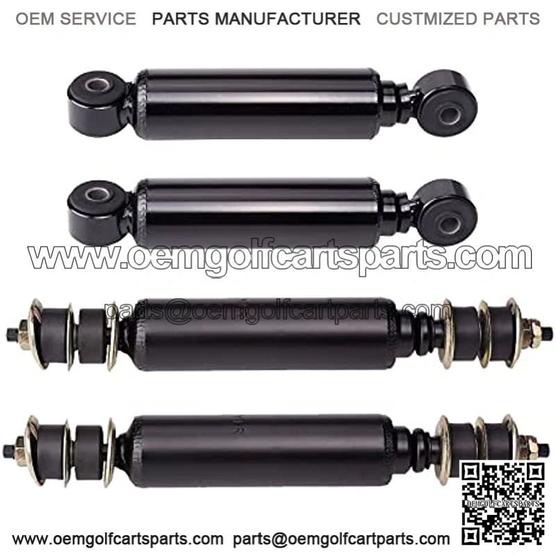 Golf Cart Front Shocks & Rear Shock Absorbers Kit for Club Car DS 1988-2008, Car Precedent 2004-up, OEM# 103351001 102588601