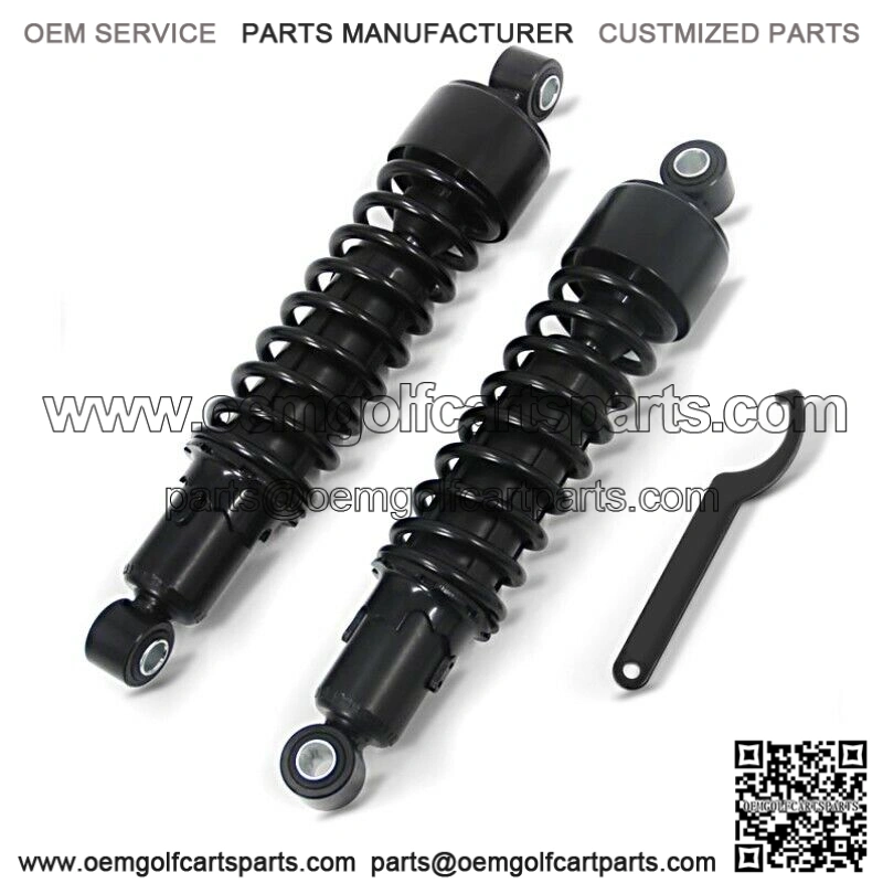 Shock Absorber 302mm for Triumph Bonneville T120 Cafe Racer Build black