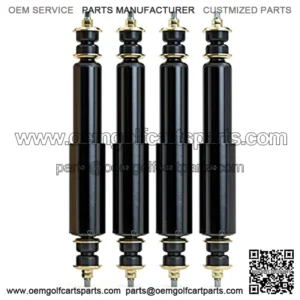 Golf Cart Shocks for EZGO TXT, Medalist & Marathon, Front Rear Shock Absorbers Kit Replace OEM 70928-G01 76418-G01, Set of 4