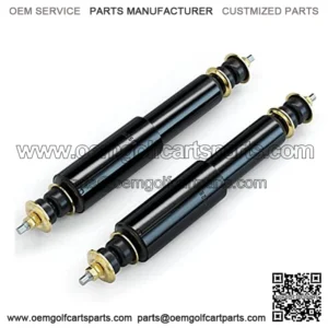 Golf Cart Front and Rear Shock Absorbers for EZGO TXT Golf Carts 1994+, Replaces OEM# 76418-G01, 70248-G01, 70324-G01, 76419-G01 - Set of 2