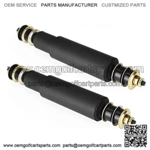Golf Cart Front or Rear Shock Absorber For E-Z-GO G&E 1994-2001.5 Medalist/TXT, For Jacobsen Gas 1977-92 4 Wheel. (2pcs) with Shock Bushing Kit. 76418-G01