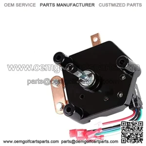 Golf Cart Forward and Reverse Switch Assembly w/3 Micro Switch for Club Car DS Electric 1983.5 - up with Resistors 36V and 48V Universal FIts, Replaes OEM# 1011997 101753005 1014808