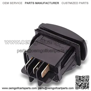 Golf Cart Forward Reverse Switch for Club Car DS and Precedent 1996-up 48V Electric PowerDrive Plus, FWD REV Rocker Switch Replaces OEM# 101856001 101856002