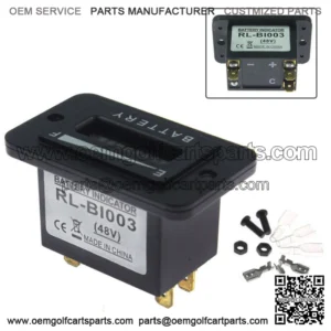 48V Volt BATTERY INDICATOR METER GAUGE for EZGO Club Car Yamaha Golf Cart
