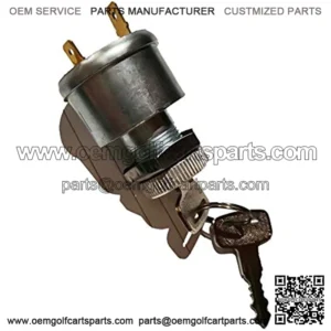 Ignition Switch Replacement for 17421G1 Key Switch 2 Terminal, 2 Key, 81-UP Gas & Electric