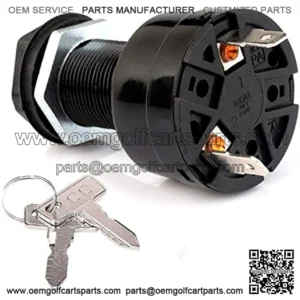 Switch Starter Ignition Key Switch for Club Car Precedent Golf Cart 1025086-01