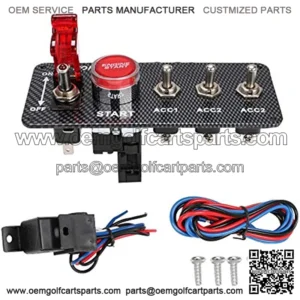12V Carbon Ignition Switch Panel Engine Start Push Button LED Toggle Racing Auto,ESUPPORT 16mm 12V 3A Car Blue LED Light Power Metal Push Button Toggle Switch Socket Plug Latching Black Shell,ESUPPORT 12V Car Vehicle Blue LED Light Rear Fog Push Button Metal Toggle Switch Socket Plug 19mm,ESUPPORT 12mm Anti Vandal Momentary Metal Push Button Toggle Switch Pack of 5,ESUPPORT Black 19mm 12V 5A Power Symbol Angel Eye Halo Car Red LED Light Metal Push Button Toggle Switch Socket Plug Wire Waterproof