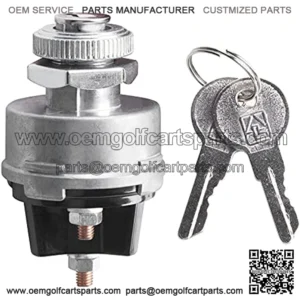 4-Position 12v Universal Ignition Key Switch fit Truck and Tractor Ignition,Custom car and Boat Restoration forklifts and Bobcats General Agriculture and Outdoor Equipment