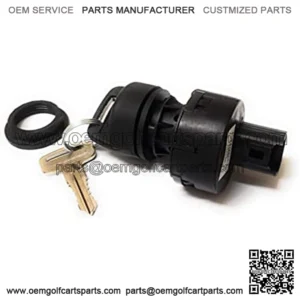 Part4less OEM Main Ignition Switch Uncommon KEYED for Yamaha Golf Cart G22 G29