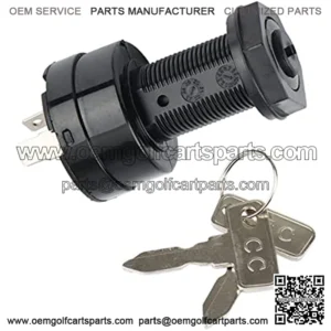 Starter Switch Ignition Key Switch 2 Terminal for Club Car Precedent Golf Cart 102508601 1025086-01 Electric 2004+ Tempo