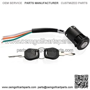 3 Wire Ignition Switch Key for 50cc 70cc 90cc 110cc 150cc 200cc 250cc Go Kart Dune Buggy Buggies ATV & Dirt Bike Parts