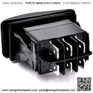 20 AMP Upgrade 48 Volt 101856001 101856002 Electric Golf Cart Forward Reverse Switch Replaces Club Car Precedent DS PowerDrive Plus Electric