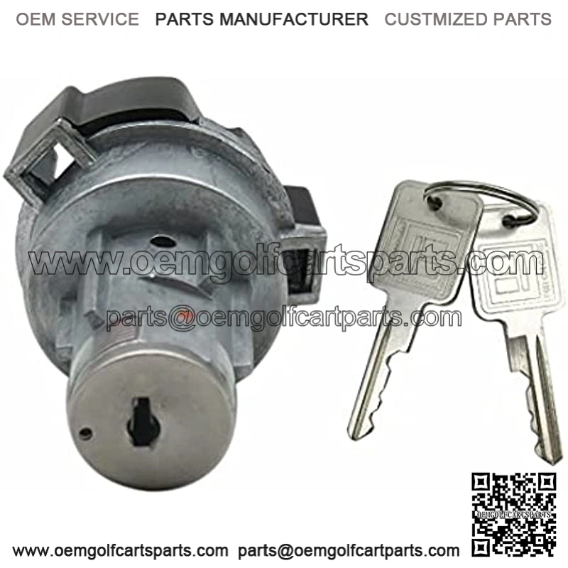 1116683 Ignition Lock Cylinder Starter Switch in Dash with Keys for 1980-1989 GMC P2500/P3500/P4500