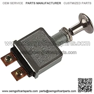 75 Amps 6-28 Volts Heavy Duty Push-Pull/On-Off Toggle Switch with 2 Position 4 Terminals Replaced with Control Headlights and Turn Signal Light Accessories