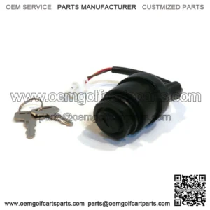 Ignition Switch with 2 Keys for Yamaha JN8-82510-02-00, JN8825100200 Golf Carts