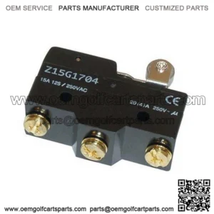 EZGO TXT/ Marathon Micro Switch - 3 terminal (Fits TXT Gas & Electric 1965+ Non-DCS, Marathon 1983-1994)