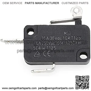 Accelerator Pedal Box Micro Switch for EZGO TXT 1994-up Gas(4 Cycle) & Electric(Non-DCS) Golf Cart, OEM# 25861G01 25861-G01