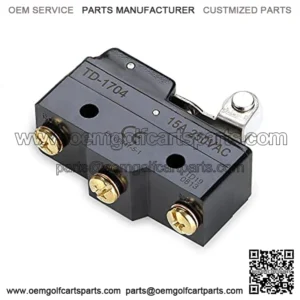 Micro Limit Switch for EZGO TXT Marathon Medalist 1983-1996 Gas & 1965-up Electric(Non-PDS) Golf Cart, Replaces OEM 10606-G1 10606-G2 17928G1 31535G1