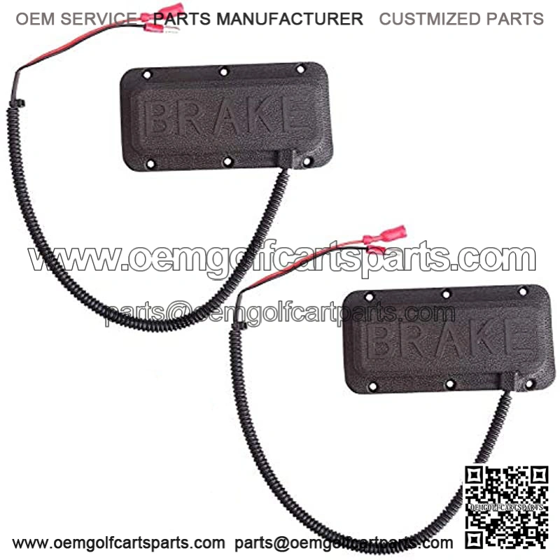 Golf Cart Brake Light Switch/Brake Pad Switch Universal for Club CAR EZGO and Yamaha Models (2 Packs)
