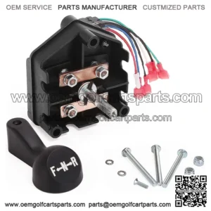 Golf Cart Forward Reverse Switch & Handle for 95-04 Club Car DS 48V 101753005