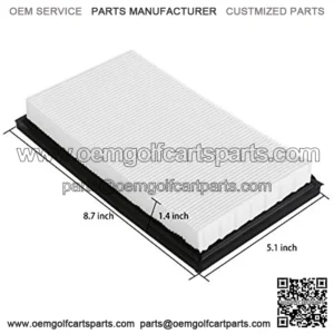 Golf cart E-Z-GO Marathon Air Filter, Golf Cart Gas 4-Cycle Air Filter fit for ezgo 1991-1994 4 Cycle Gas Oil 26855G01