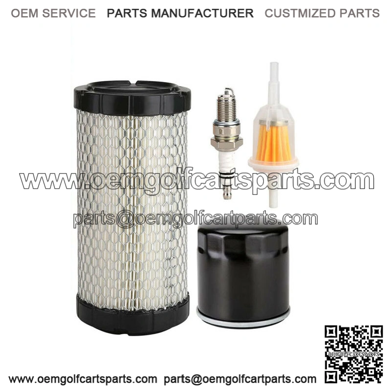 Golf Cart Tune Up Kit Fit EZGO RXV 08-up 4 Cycle, Air Oil Fuel Filter Spark Plug