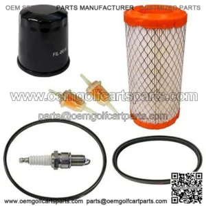 Club Car Precedent Deluxe Tune Up Kit for 4-cycle w/ Oil Filter