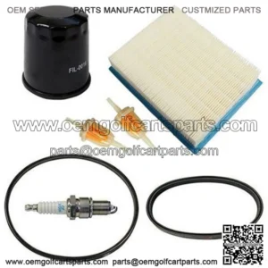 Club Car DS Deluxe Tune Up Kit for 4-cycle Gas (1997+ w/ Oil Filter)