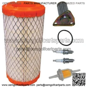 EZGO Golf Cart Tune Up Kit (For 1996+, 295/350cc 4-cycle Gas w/ Oil Filter)