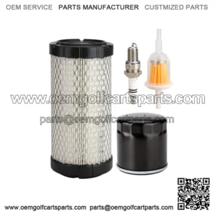 Golf Cart Tune Up Kit for EZGO TXT RXV Gas W/ Kawasaki Engines,Filter Spark Plug