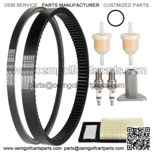 Golf Cart Tune Up W/ Drive & Starter Belts for EZGO TXT 94-05 295/350cc 4 Cycle