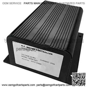 1204-027 Programmable DC Series Motor Controller, 1204M-4201 24V-36V 275Amp Compatible with EZGO Golf Cart Replace Curtis