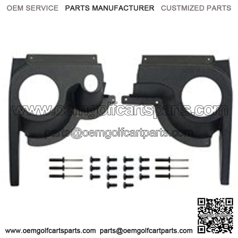 Golf Cart Parts & Accessories Golf Cart Speaker Pod Kit Set of 2 Black ABS for EZGO TXT Golf Cart Fits 1994-2013