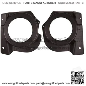 Golf Cart Parts & Accessories EZGO RXV Golf Cart Speaker Pod Kit Set of 2 Black ABS 2008 & Up