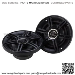 Crunch 5.25" 250W Max Coaxial Speakers, Set of 2