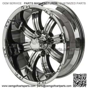 Revenge 14x7 Casino Mirror Golf Cart Wheel 3:4 Offset