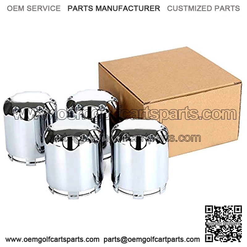Golf Cart Wheel Alloy Center Covers 8,10,12 Inch Material Aluminum P110Fit for Club Car Yamaha,EZGO (4pcs)